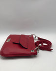 Nine West Red Faux Leather Shoulder Bag