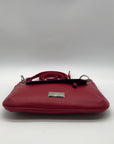 Nine West Red Faux Leather Shoulder Bag