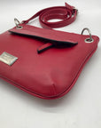 Nine West Red Faux Leather Shoulder Bag