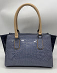 Guess Blue Vintage Y2K- Style Satchel Bag
