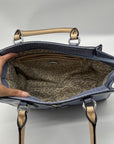 Guess Blue Vintage Y2K- Style Satchel Bag