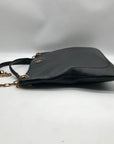 Tory Burch Black Leather Marsden Swingpack Crossbody Bag