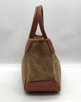 Dooney & Bourke Brown Monogram Canvas Double Handle Tote Bag