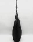 Like Dreams Black Luxe Braided Tote Bag