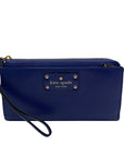 Kate Spade Royal Blue Layton Wellesley Wallet