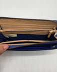 Kate Spade Royal Blue Layton Wellesley Wallet