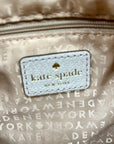 Kate Spade Cream Pebbled Leather Pine Street Finley Hobo Bag