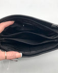 Giani Bernini Black Softy Core East West Crossbody Bag