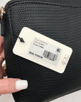 Guess Black Lyndi Triple Compartment Girlfriend Crossbody