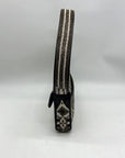 Stuad Tommy Brown Beaded Shoulder Bag
