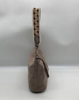 The Sak Gray Genuine Suede De Young Shoulder Bag