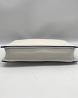 Kate Spade White Saffiano Leather Cameron Monotone Zip Crossbody
