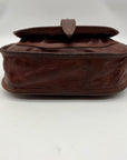 Brown Leather Satchel and Fable Handmade Bag