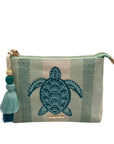 Spartina 449 Carina Multicolor Jute & Cotton Sea Turtle Wristlet