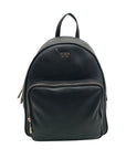 Guess Black Faux Leather Rylan Backpack