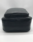 Guess Black Faux Leather Rylan Backpack