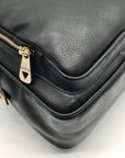 Guess Black Faux Leather Rylan Backpack