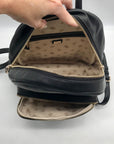 Guess Black Faux Leather Rylan Backpack