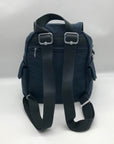 Kipling Blue Bleu 2 Nylon City Pack Backpack