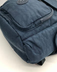 Kipling Blue Bleu 2 Nylon City Pack Backpack