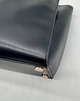 Michael Kors Black Saffiano Leather Satchel