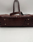 Brahmin Anywhere Melbourne Embossed Leather Tote – Pecan Melbourne