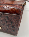 Brahmin Anywhere Melbourne Embossed Leather Tote – Pecan Melbourne