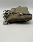 Botiker Grey Moto-Style Crossbody