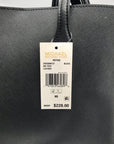 Michael Kors Black Ruthie Leather Tote Bag
