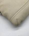 Coach Bone White Leather Medium Slim Legacy Shoulder Bag 1427
