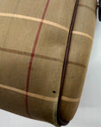 Burberrys Vintage Nova Check Canvas Zip Pouch
