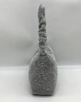 I.N.C International Concepts Silver Mesh Scrunch Shoulder Bag