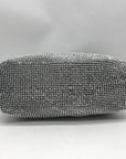 I.N.C International Concepts Silver Mesh Scrunch Shoulder Bag