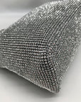 I.N.C International Concepts Silver Mesh Scrunch Shoulder Bag