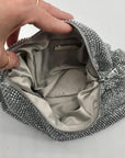 I.N.C International Concepts Silver Mesh Scrunch Shoulder Bag