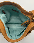 The Sak Tan Sunrise Heritage Leather Crossbody