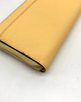 Kate Spade Yellow Saffiano Leather Marlee Continental Wallet
