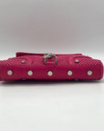 Rebecca Minkoff Pink Perforated Leather Crossbody Bag