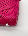 Rebecca Minkoff Pink Perforated Leather Crossbody Bag