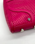 Rebecca Minkoff Pink Perforated Leather Crossbody Bag