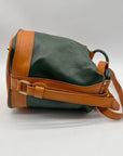 Valentina Firenze Leather Convertible Backpack and Purse