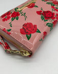 Betsey Johnson Blush Pink Floral Clutch