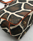 Dooney & Bourke Giraffe Print Canvas Tote Bag