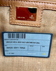 Fendi Brown Leather Devil Shoulder Bag