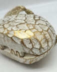 Timmy Woods Handcrafted Ovoid Crossbody Clutch