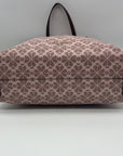Kate Spade Pink Floral Print Coated Canvas Work Tote