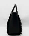 Like Dreams Black The Loyalist Maxi Tote Bag With Matching Pouch