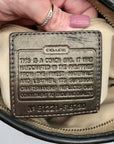 Coach Khaki Monogram Sateen Chain Crossbody Bag F19730