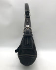 Coach Black Signature Monogram Soho Hobo Bag 10600
