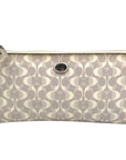 Coach White Coated Canvas Peyton Dream Convertible Wristlet